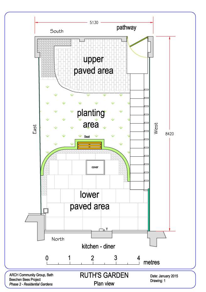 Ruth's Garden Drawings 310315 1 Garden plan (1)