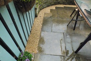 This plain gravel border will burst into life in the spring